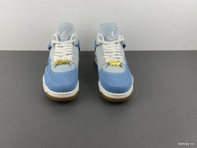  Air Denim  4 "Worn IB6716-100 Blue”  Jordan 0308